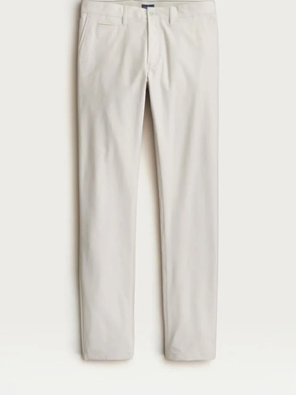 J Crew Men's Slim Fit Tech Chino in Ashen Taupe 34/34